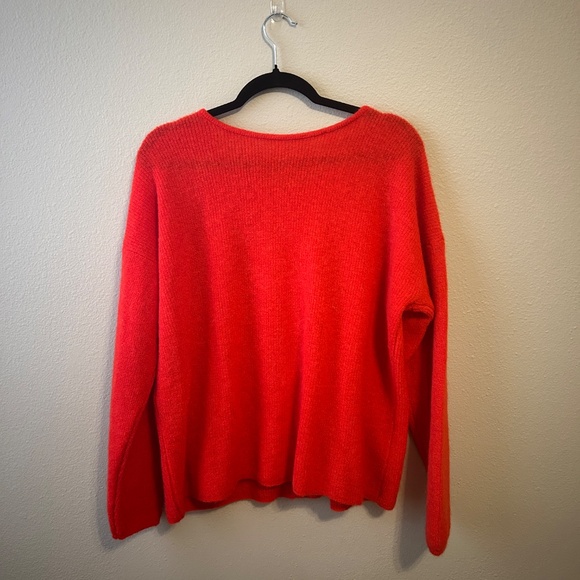 SEZANE GASPARD CARDIGAN - Red XXXL - Picture 5 of 5